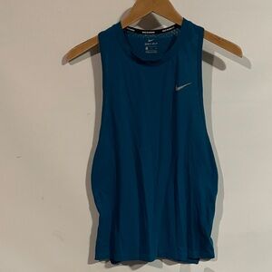 Nike running dri-fit Women's Teal Muscle Tee